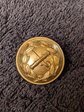 19th century General Officer's 25.3mm Gilt Military uniform Full Dress button