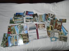 huge box of postcards loose and 1 album - mostly world modern