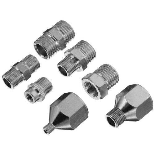 7pcs airbrush adapter set - airbrush,