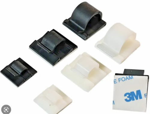 Self adhesive backing cable - adhesive,