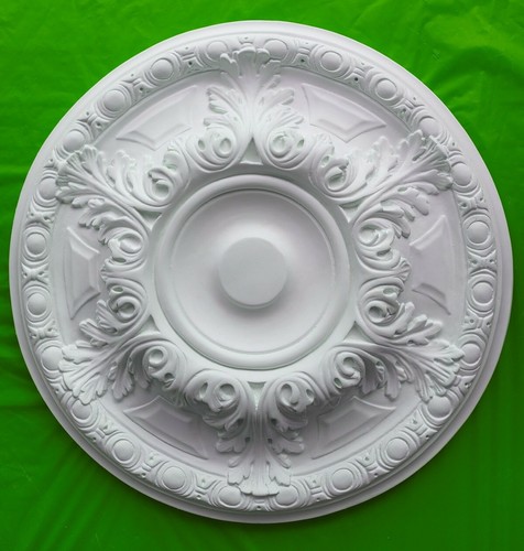 Plaster ceiling rose medium - plaster,