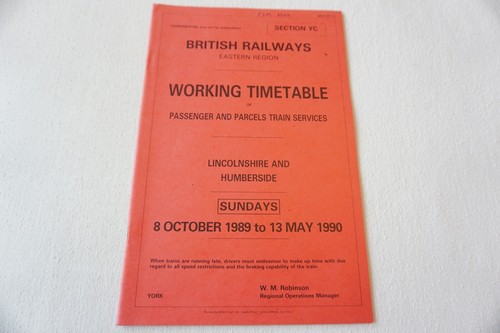 1989 eastern region - eastern, railway
