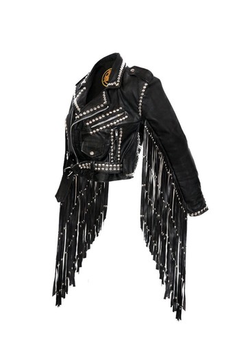Handmade women black leather - women,