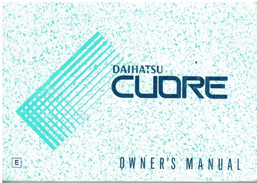 Daihatsu cuore litre 3 - litre, 3-cyl