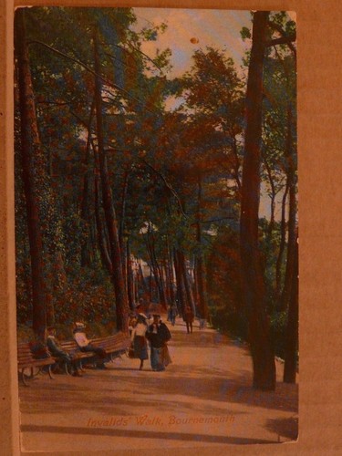 Postcard posted 1908 - , dorset