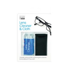 Glasses Lens Cleaner & Cloth