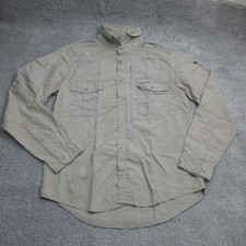 Craghoppers Shirt Mens Large Beige Nosilife Adventure Safari Trek Utility 6905