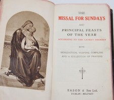 Missal for Sundays 1951 Roman
