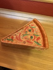 Vintage Plastic Pizza Plates