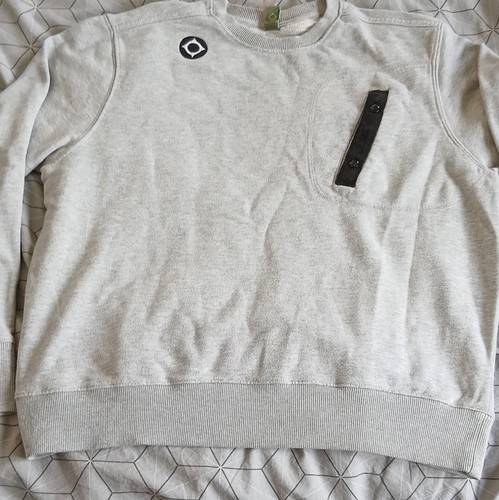 Strum grey cotton crew - ma,
