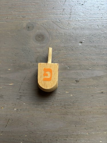 Vintage hanukkah wooden - vintage,