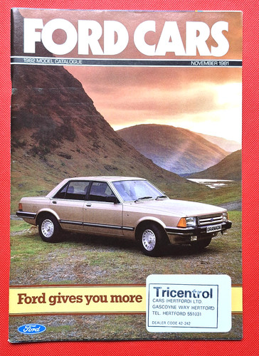 1981 ford cars brochure - brochure,