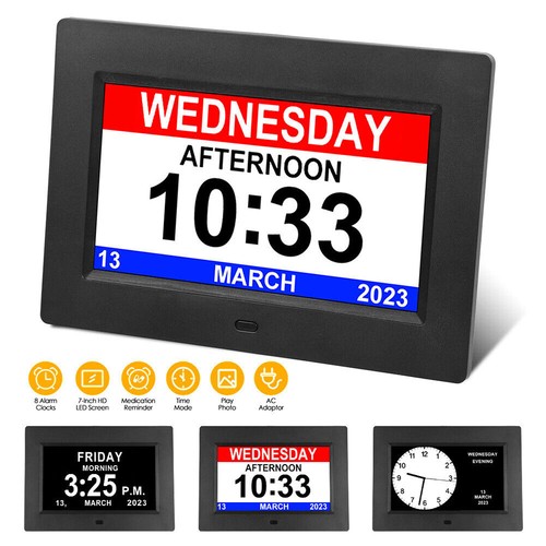 Digital alarm clock - 7",