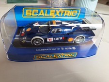 Scalextric C2904 Maserati MC12 Scuderia Play Team No. 11 Blue Brand New In Box
