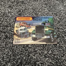 Matchbox Collectors Catalog 1982/83 Vintage US Edition