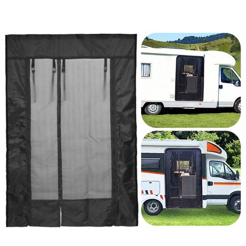 Magnetic door curtain for - door,