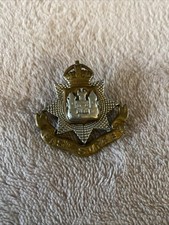 East Surrey Regiment Cap Badge. Bimetal. - Pins - B1
