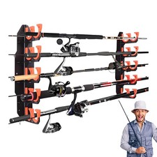 Wall Fishing Rod Holder Wall Fishing Rod Storage Rack Quick-Release Stick Latest