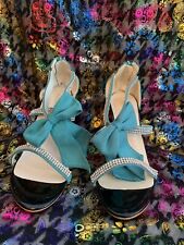 Turquoise PaiPai Shoes with