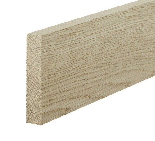 Solid oak skirting board - solid,