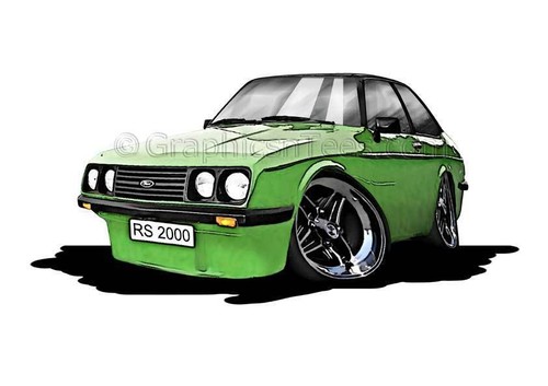 Rs2000 mk2 escort green - escort,