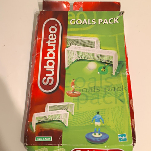 Subbuteo football goals pack - pack, 2