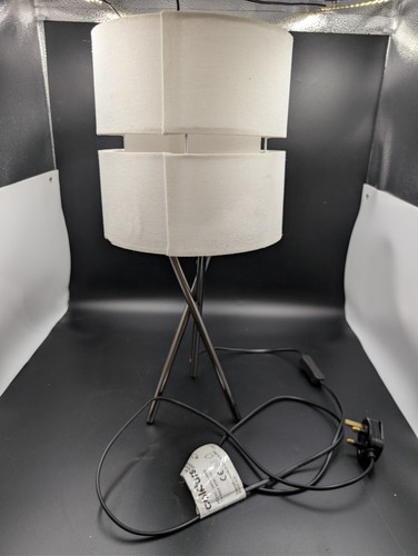 Tripod table lamp tier white - table, 2