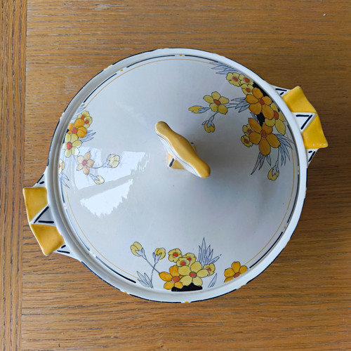 Crown ducal sunburst 1930s - ducal,