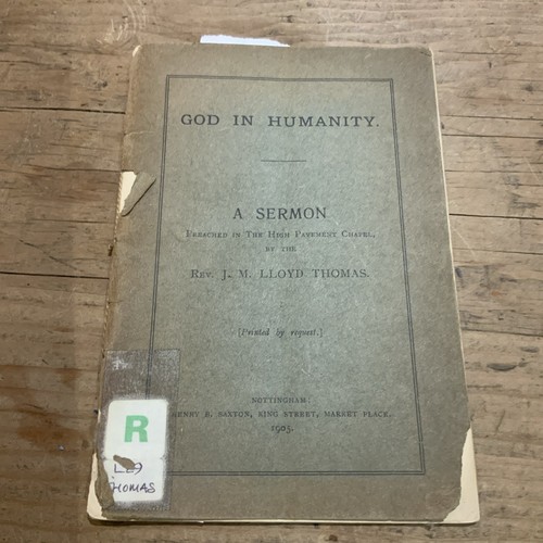 Lloyd thomas pamphlet - m,