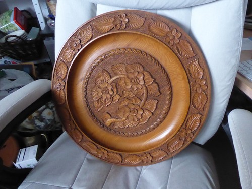 Very large wooden serving