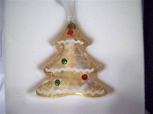 Swarovski gingerbread tree - swarovski,