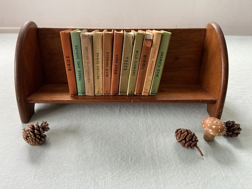 Small vintage wooden book - vintage,