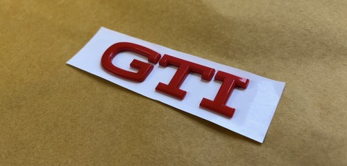 Genuine golf gti - vw, gloss