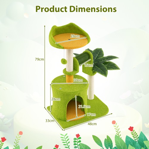 Tower multi level pet play - multi-level,