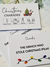 Charades Christmas games
