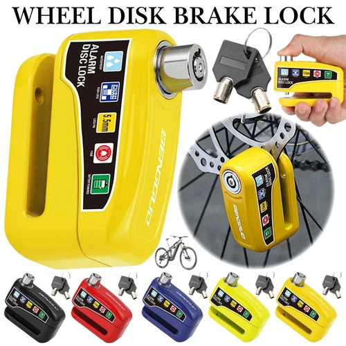 Motorbike disc alarm scooter - motorbike,
