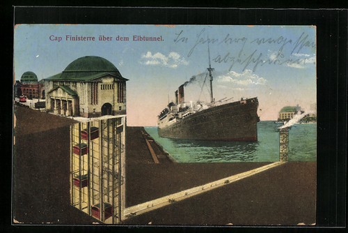 Passenger ship cap - ship, finisterre
