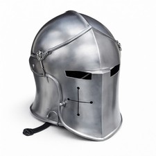 Medieval Barbute Helmet