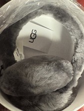 UGG Gray Shearling Earmuffs