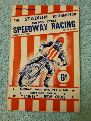 Southampton speedway 1960 - speedway,