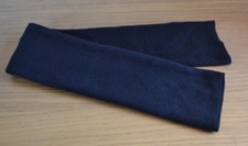 BRAND NEW * FLEECE FABRIC GIRTH SLEEVE COVER * BLACK * ONE SIZE 