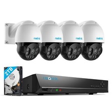 Reolink 823A 8CH NVR 8MP PoE CCTV Security Camera System Kit Color Night Vision