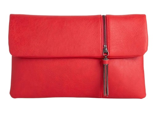 Women large clutch bag faux - large,