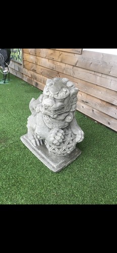 Garden ornaments chinese foo - garden,