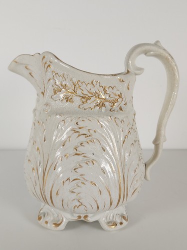 Antique stoneware with relief - antique,