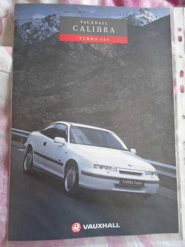 Vauxhall calibra turbo - vauxhall, 4x4