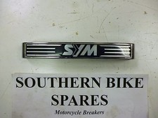 2000 Sym Husky 125 Bottom Yoke Chrome Cover / Front Badge *BIKE BREAKING* 125cc