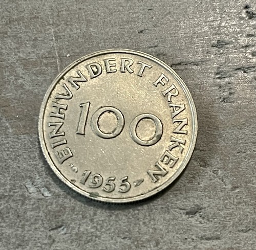 Mint saar saarland 100 franken - saar,