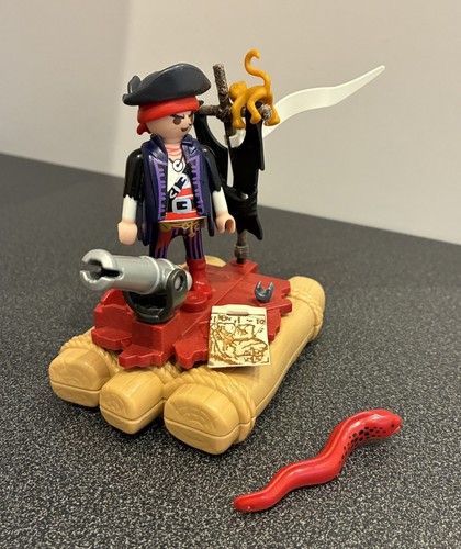 Playmobil pirate raft with - raft,
