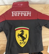 Ferrari Leather Racing Jacket